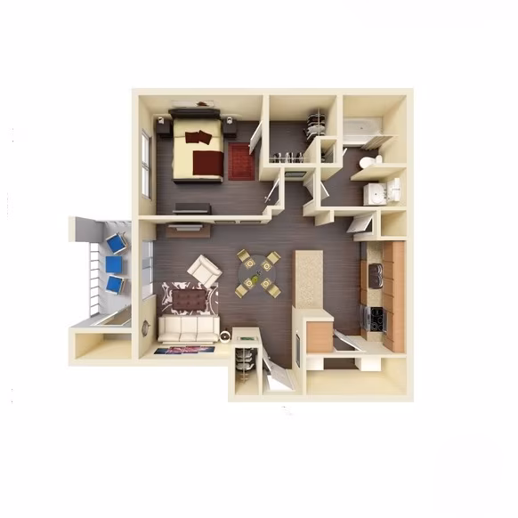 The Cannon Classic 628 floor plan
